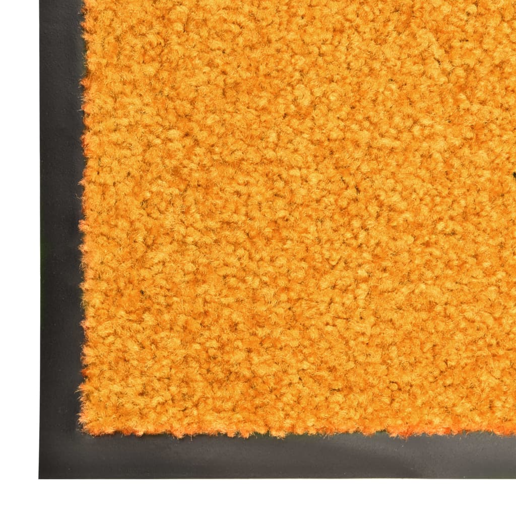 Fußmatte Waschbar Orange 90x120 cm