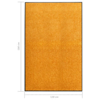 Thumbnail for Fußmatte Waschbar Orange 120x180 cm