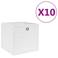 Thumbnail for Aufbewahrungsboxen 10 Stk. Vliesstoff 28x28x28 cm Weiß