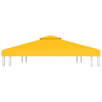 Thumbnail for Pavillon-Dachplane mit Kaminabzug 310 g/m² 4x3 m Gelb