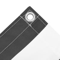 Thumbnail for Balkon-Sichtschutz Anthrazit und Weiß 90x500 cm Oxford-Gewebe