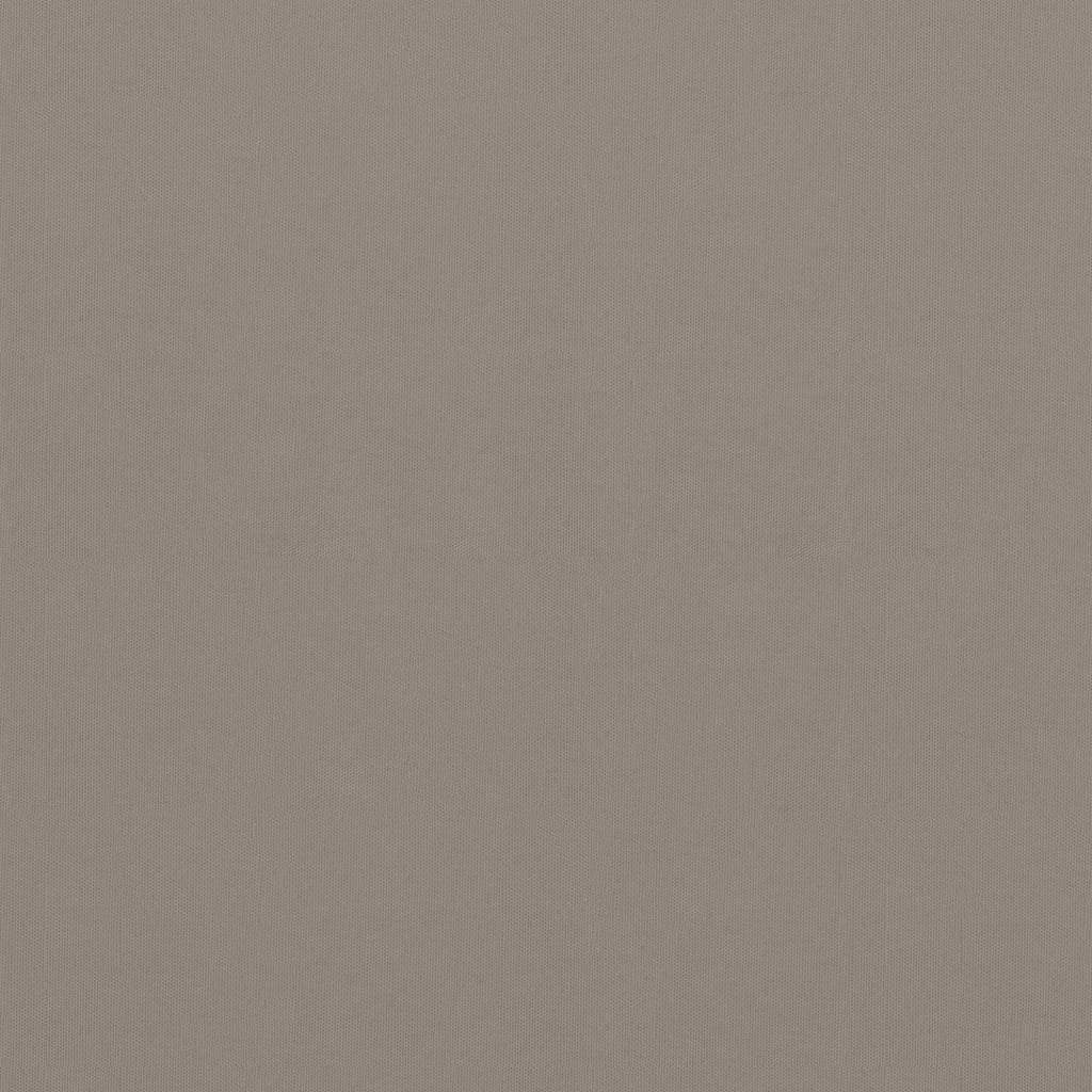 Balkon-Sichtschutz Taupe 120x300 cm Oxford-Gewebe