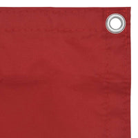 Thumbnail for Balkon-Sichtschutz Rot 120x300 cm Oxford-Gewebe