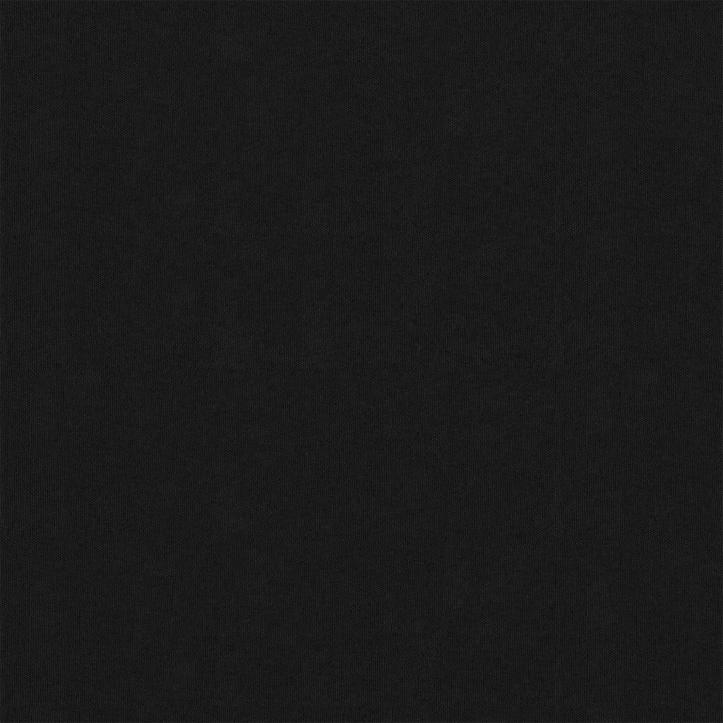 Balkon-Sichtschutz Schwarz 120x500 cm Oxford-Gewebe