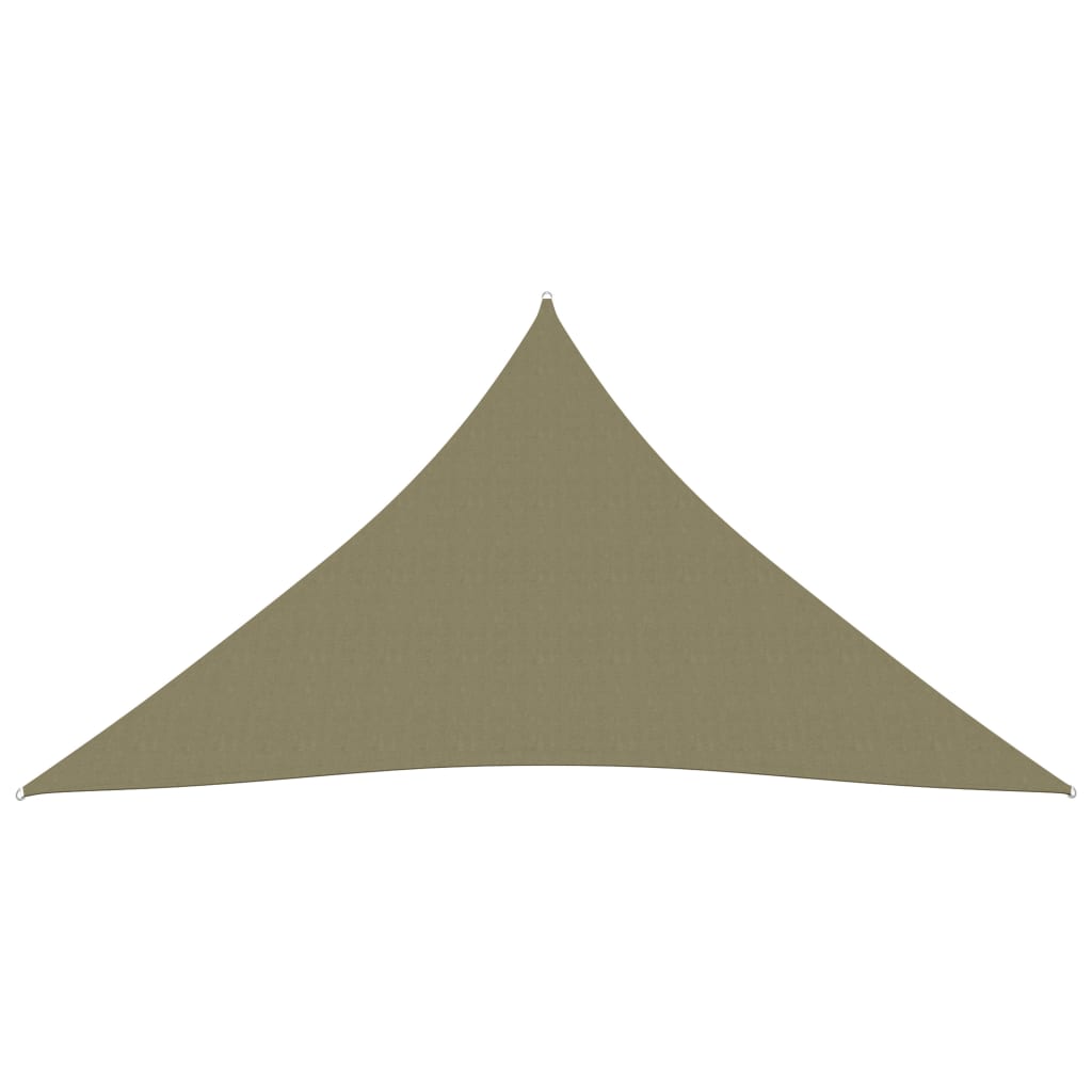 Sonnensegel Oxford-Gewebe Dreieckig 5x6x6 m Beige