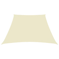 Thumbnail for Sonnensegel Oxford-Gewebe Trapezförmig 3/4x3 m Creme