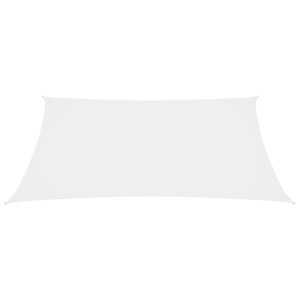 Sonnensegel Oxford-Gewebe Rechteckig 2,5x3,5 m Weiß