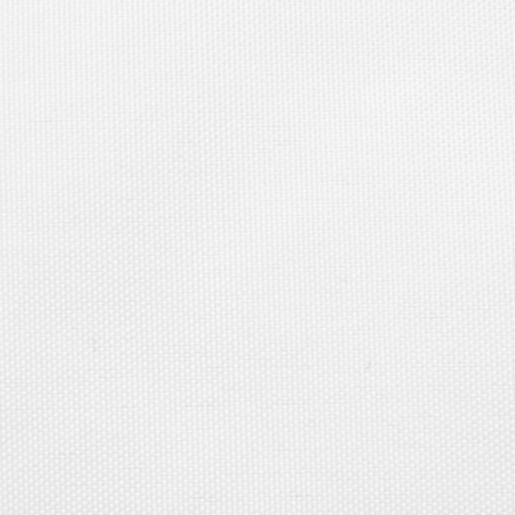 Sonnensegel Oxford-Gewebe Rechteckig 3x5 m Weiß