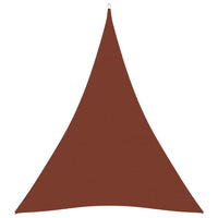 Thumbnail for Sonnensegel Oxford-Gewebe Dreieckig 3x4x4 m Terrakottarot