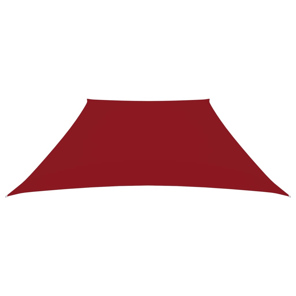 Sonnensegel Oxford-Gewebe Trapezförmig 3/4x2 m Rot