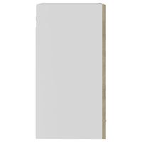 Thumbnail for Hängeglasschrank Sonoma-Eiche 40x31x60 cm Holzwerkstoff