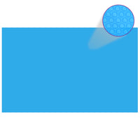 Thumbnail for Rechteckige Poolabdeckung 800x500 cm PE Blau