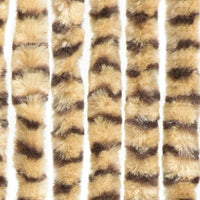 Thumbnail for Insektenschutz-Vorhang Beige und Braun 56x185 cm Chenille
