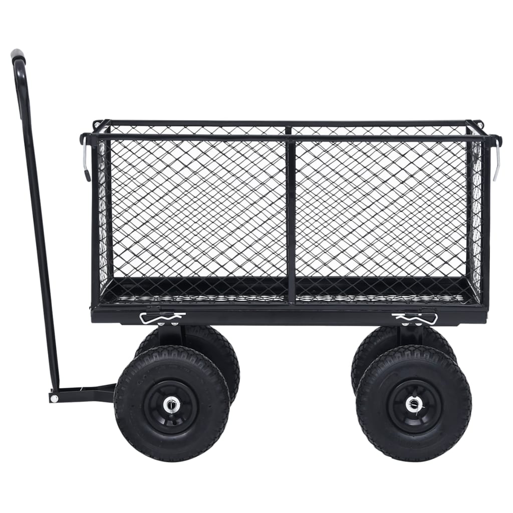 Gartenwagen Schwarz 350 kg