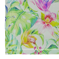 Thumbnail for Gartenstuhl-Sitzkissen 4 Stk. Blattmuster 50x50x4 cm Stoff