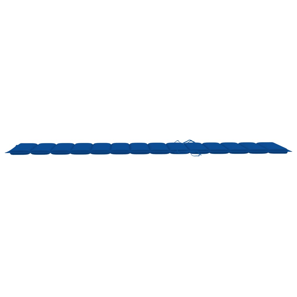 Sonnenliegen-Auflage Königsblau 200x50x3 cm Oxford-Gewebe