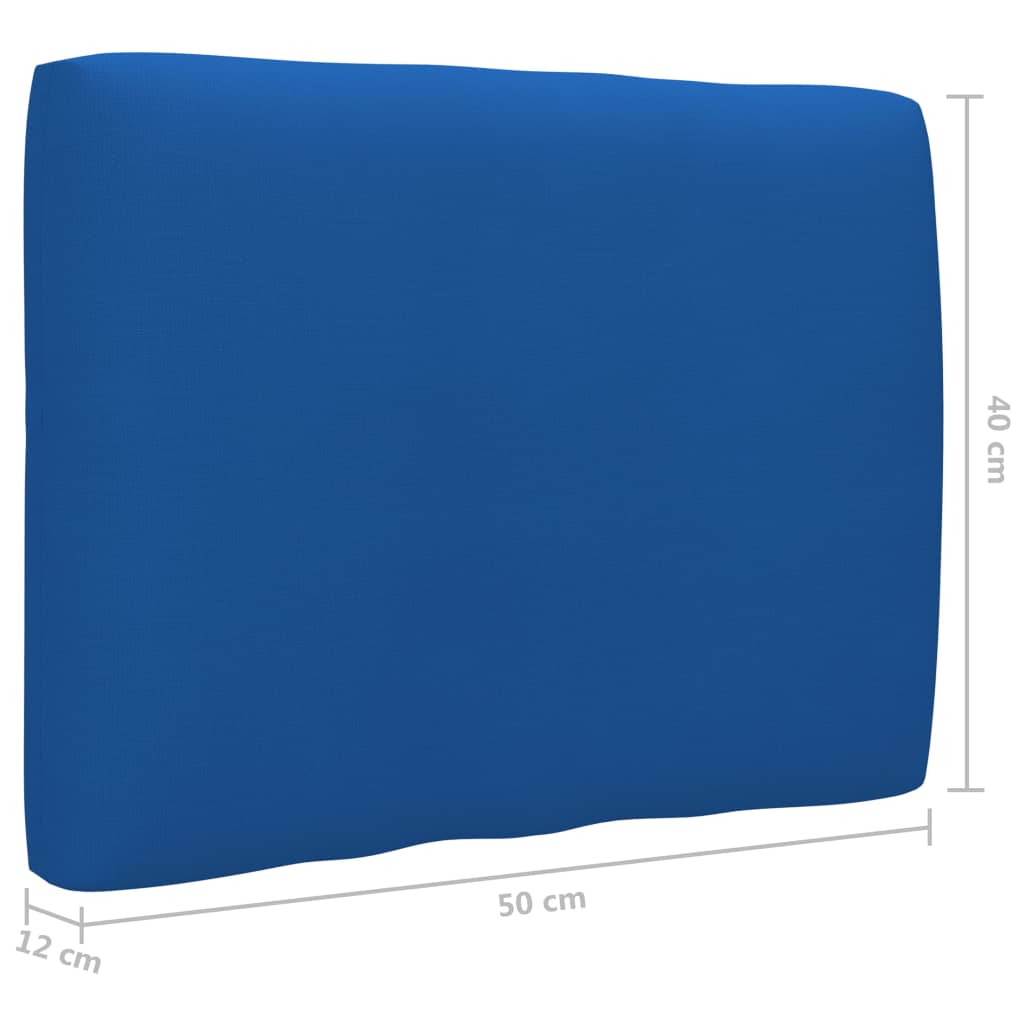 Palettensofa-Kissen Königsblau 50x40x12 cm