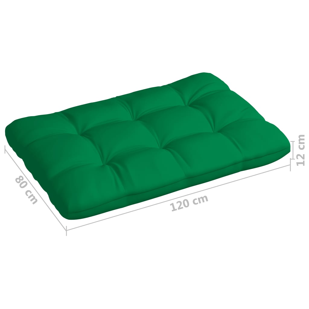 Palettensofa-Auflagen 5 Stk. Grün