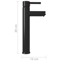 Thumbnail for Badezimmer Mischbatterie Schwarz 12x30 cm