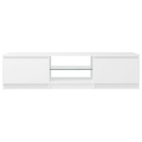 Thumbnail for TV-Schrank mit LED-Leuchten Weiß 140x40x35,5 cm