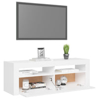Thumbnail for TV-Schrank mit LED-Leuchten Weiß 120x35x40 cm