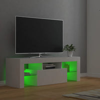 Thumbnail for TV-Schrank mit LED-Leuchten Weiß 120x35x40 cm