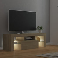 Thumbnail for TV-Schrank mit LED-Leuchten Sonoma-Eiche 120x35x40 cm