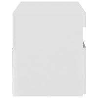 Thumbnail for TV-Schrank mit LED-Leuchten Hochglanz-Weiß 75x35x40 cm