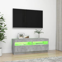 Thumbnail for TV-Schrank mit LED-Beleuchtung Betongrau 100x35x40 cm