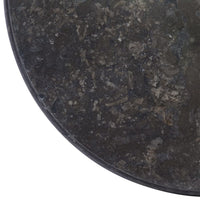 Thumbnail for Tischplatte Schwarz Ø50x2,5 cm Marmor