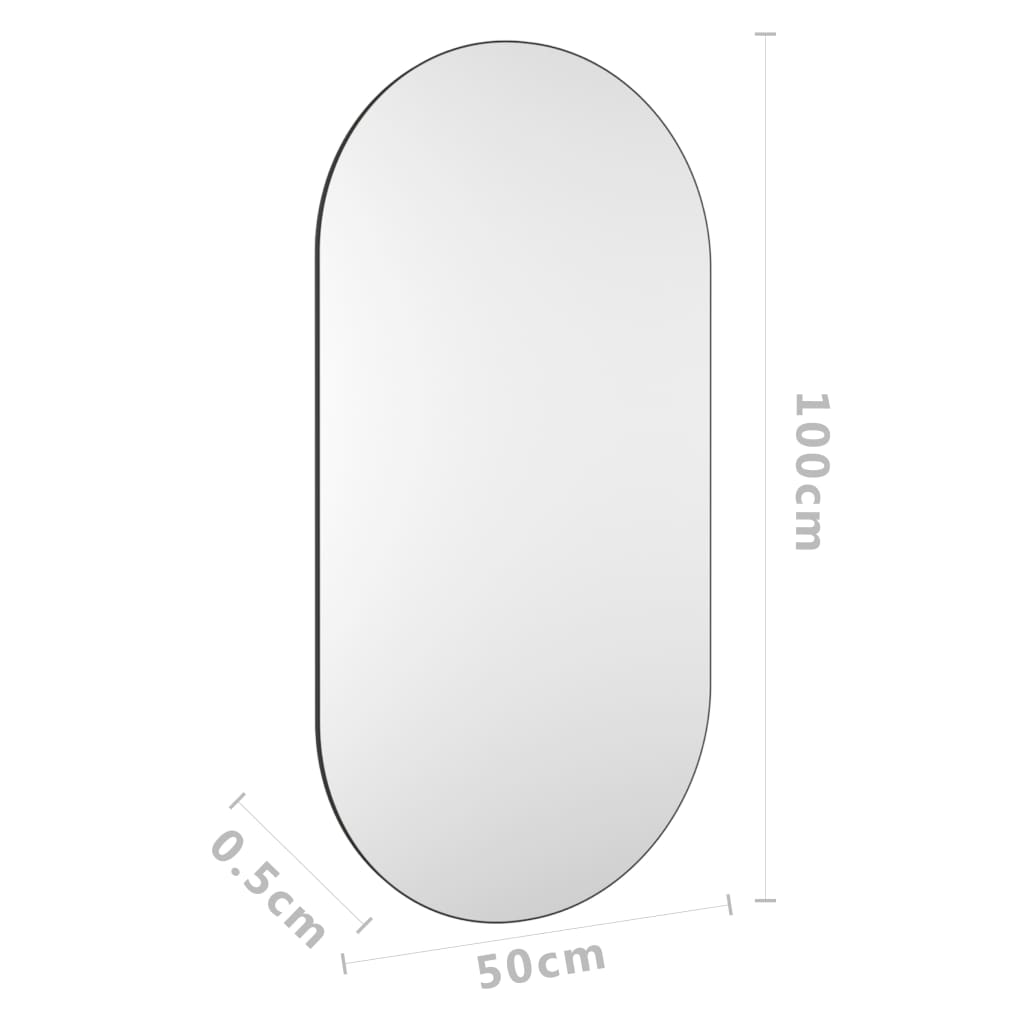 Spiegel 100x50 cm Glas