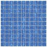 Thumbnail for Mosaikfliesen 11 Stk. Blau 30x30 cm Glas