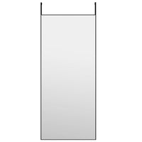 Thumbnail for Türspiegel Schwarz 40x100 cm Glas und Aluminium