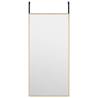 Thumbnail for Türspiegel Golden 30x60 cm Glas und Aluminium