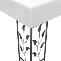 Thumbnail for Pavillon mit LED-Lichterkette 3x3 m Weiß