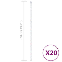 Thumbnail for LED Meteor-Lichter 20 Stk. 50 cm Mehrfarbig 720 LEDs
