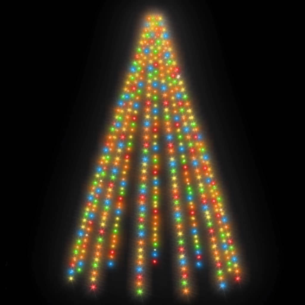 Weihnachtsbaum-Beleuchtung 500 LEDs Mehrfarbig 500 cm