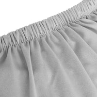 Thumbnail for Stretch Sofahusse 2-Sitzer Grau Polyester-Jersey