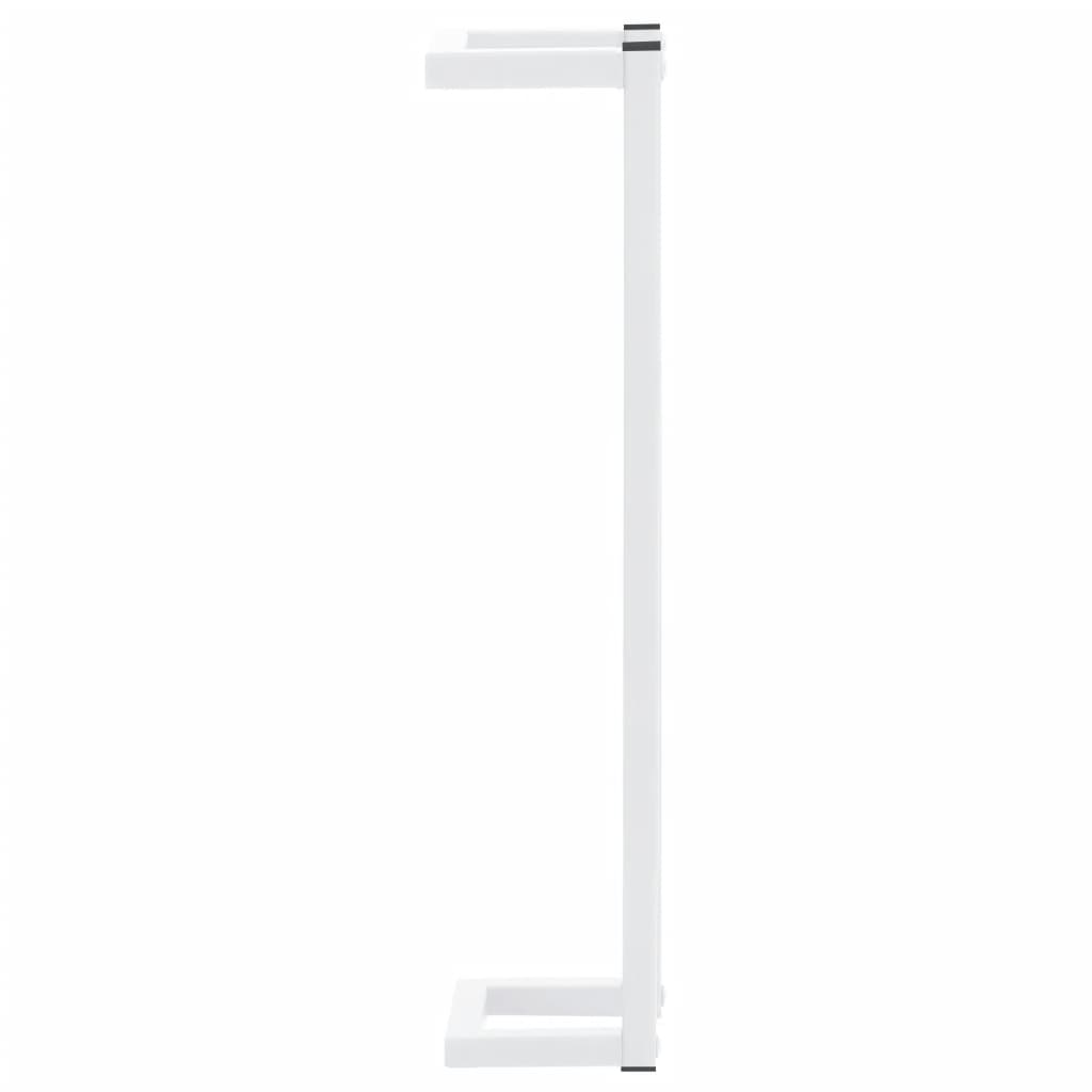 Handtuchständer Weiß 12,5x12,5x60 cm Stahl