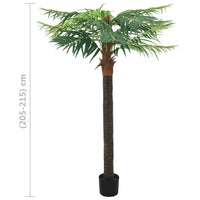 Thumbnail for Künstliche Palme Phönix mit Topf 215 cm Grün