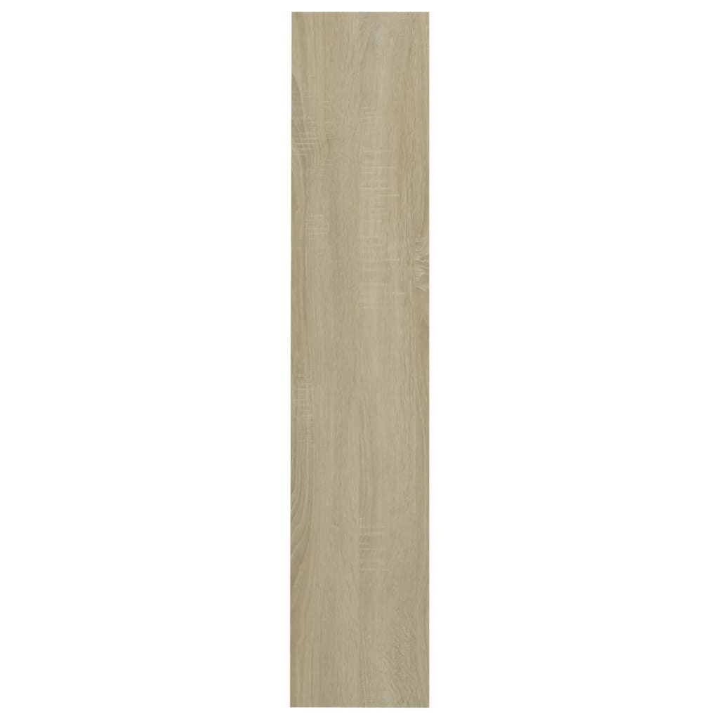 Wand-Schuhschrank Sonoma-Eiche 80x18x90 cm Holzwerkstoff
