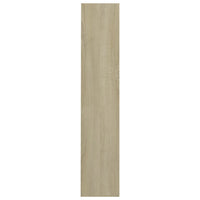 Thumbnail for Wand-Schuhschrank Sonoma-Eiche 80x18x90 cm Holzwerkstoff