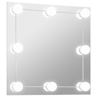 Thumbnail for Wandspiegel mit LED-Beleuchtung Quadratisch Glas