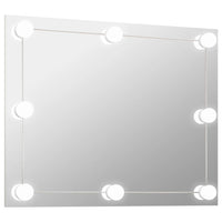 Thumbnail for Wandspiegel ohne Rahmen mit LED-Beleuchtung Rechteckig Glas