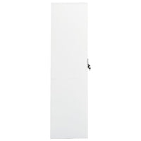 Thumbnail for Kleiderschrank Weiß 80x50x180 cm Stahl