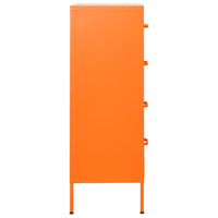 Thumbnail for Kommode Orange 80x35x101,5 cm Stahl