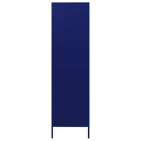 Thumbnail for Kleiderschrank Marineblau 90x50x180 cm Stahl