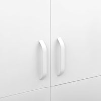 Thumbnail for Kleiderschrank Weiß 90x50x180 cm Stahl
