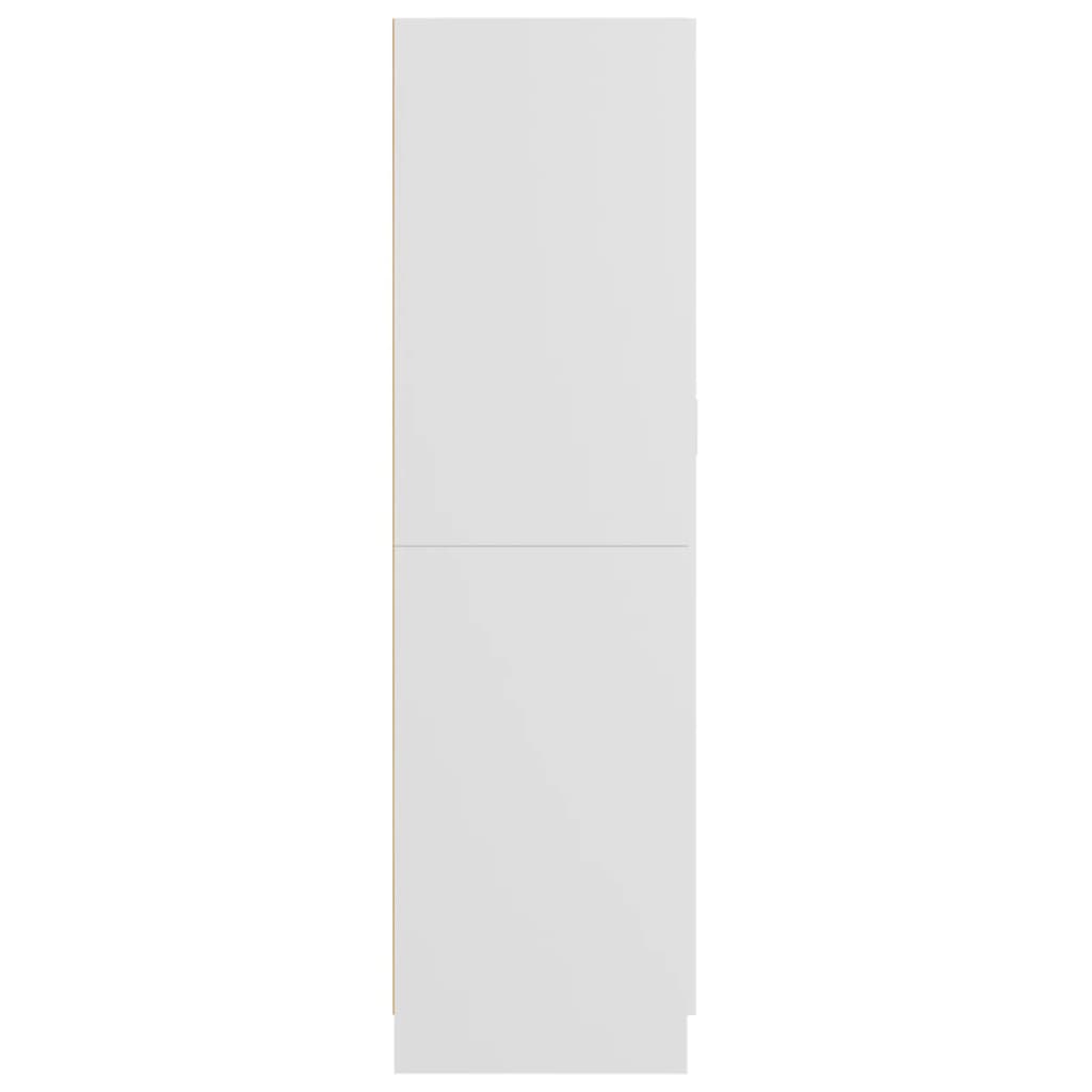 Kleiderschrank Weiß 82,5x51,5x180 cm Holzwerkstoff