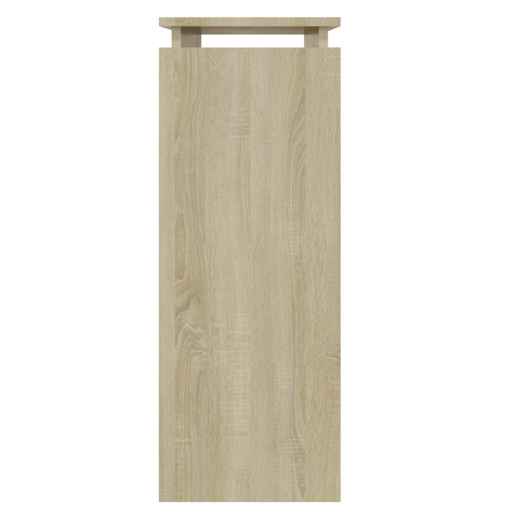 Konsolentisch Sonoma-Eiche 80x30x80 cm Holzwerkstoff